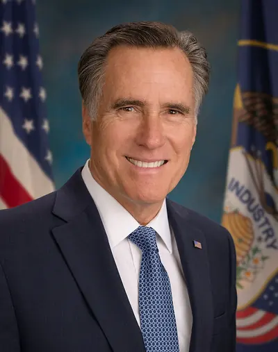 Mitt Romney official Senate portrait, 2019.