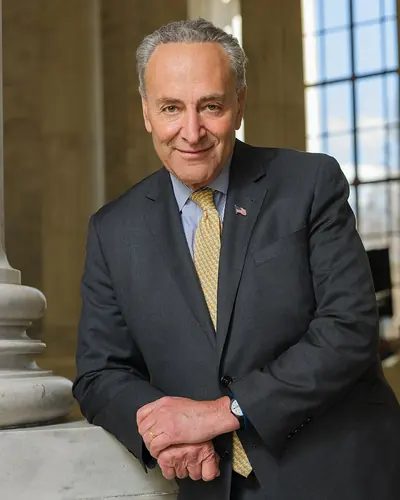 Chuck Schumer official Senate portrait.