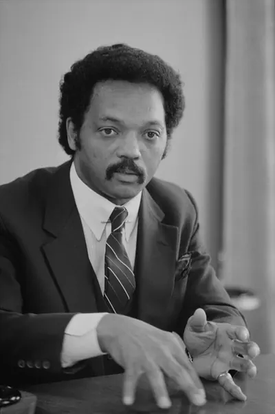 Jesse Jackson portrait, 1983.